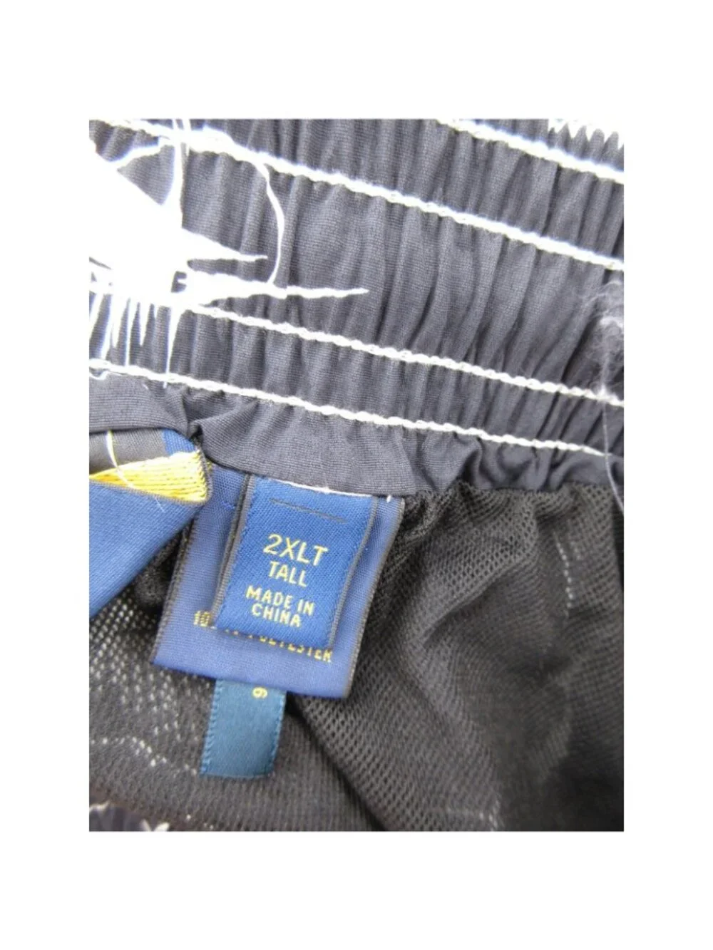 Polo Ralph Lauren Swim Trunks XXL Tall Bathing Suit Marlin Fish AOP